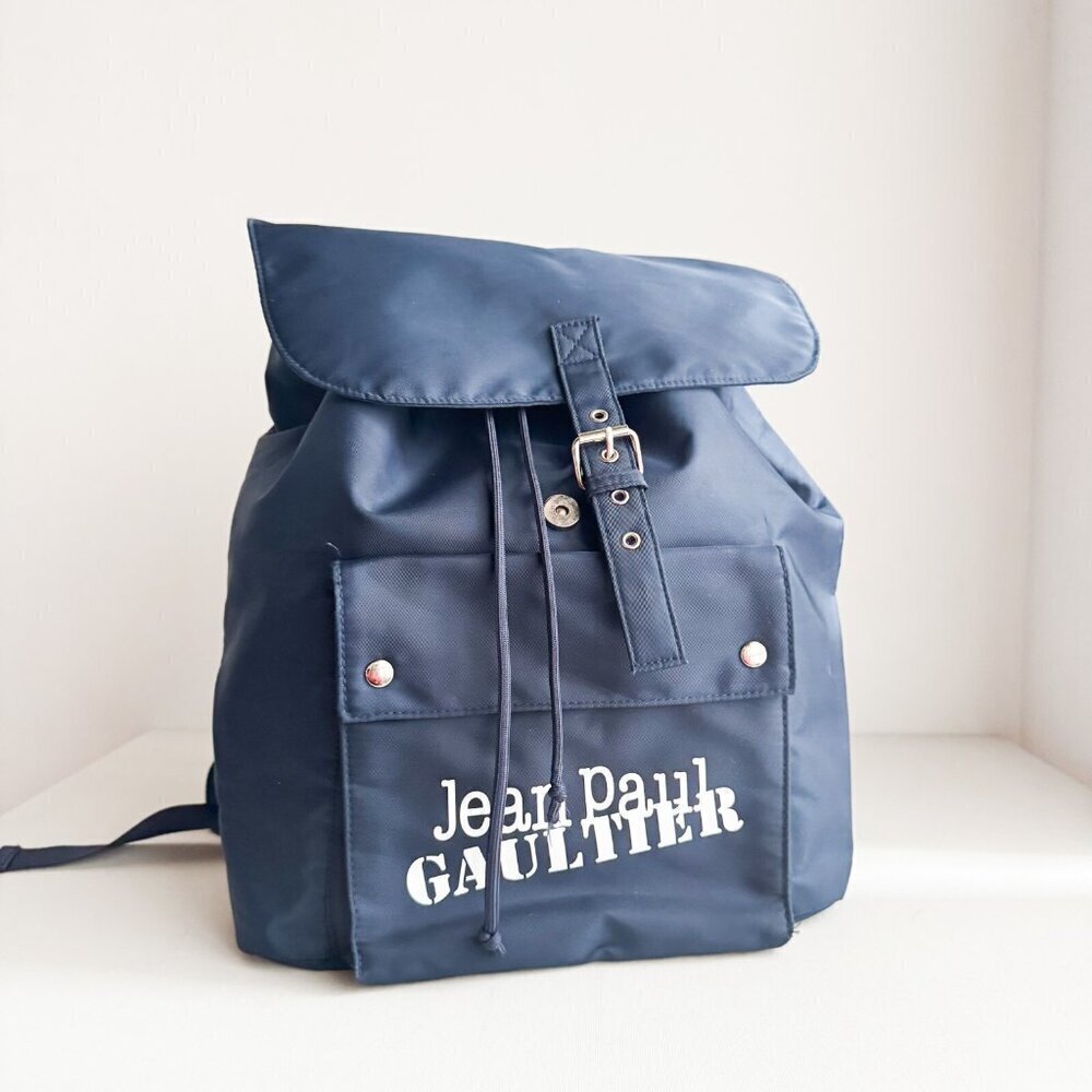 Jean Paul Gaultier Navy Blue Classic Backpack